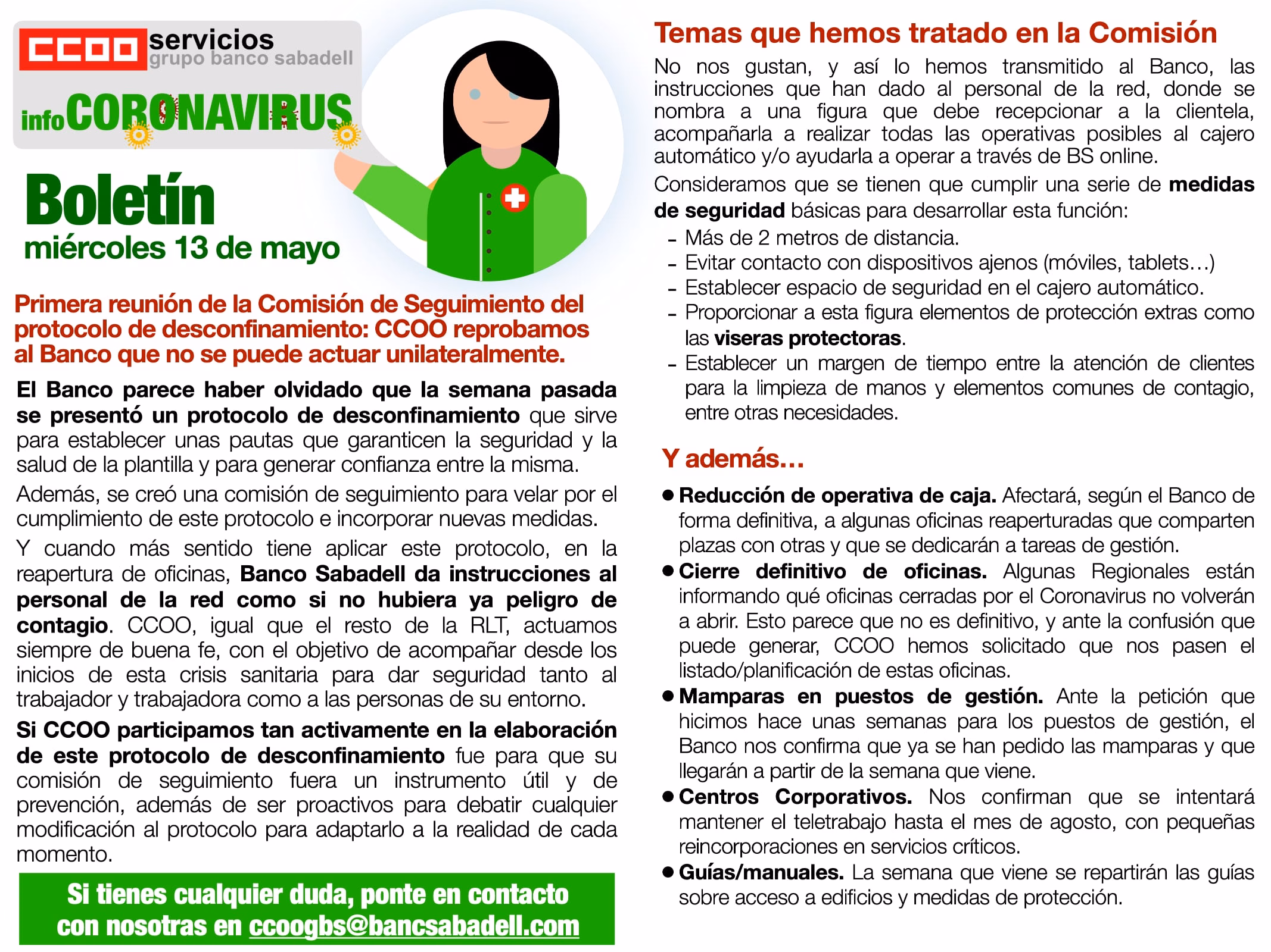 Boletin COVID 19 Banc Sabadell segunda parte