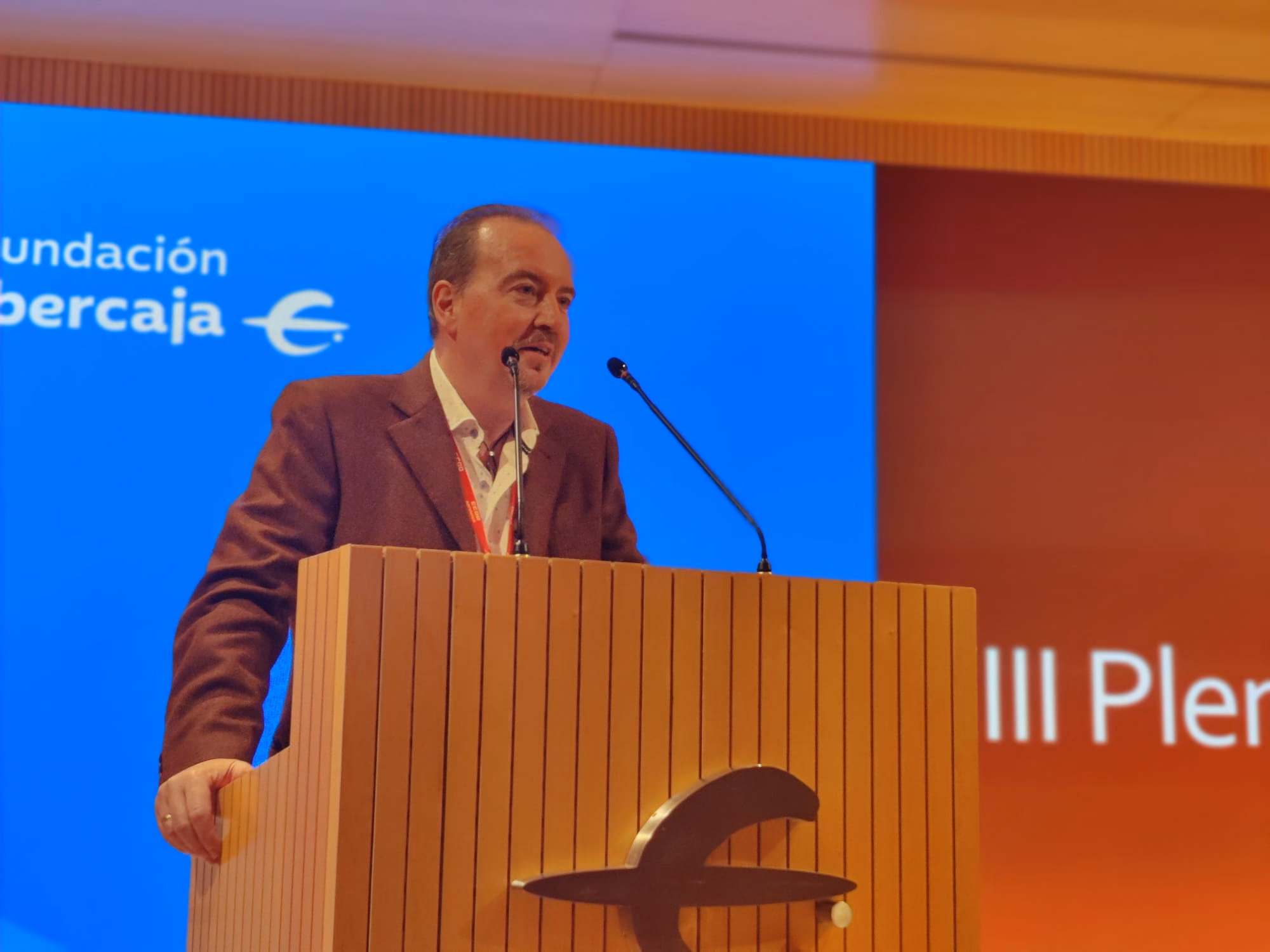 Gabriel Tercero, secretario general de CCOO Ibercaja