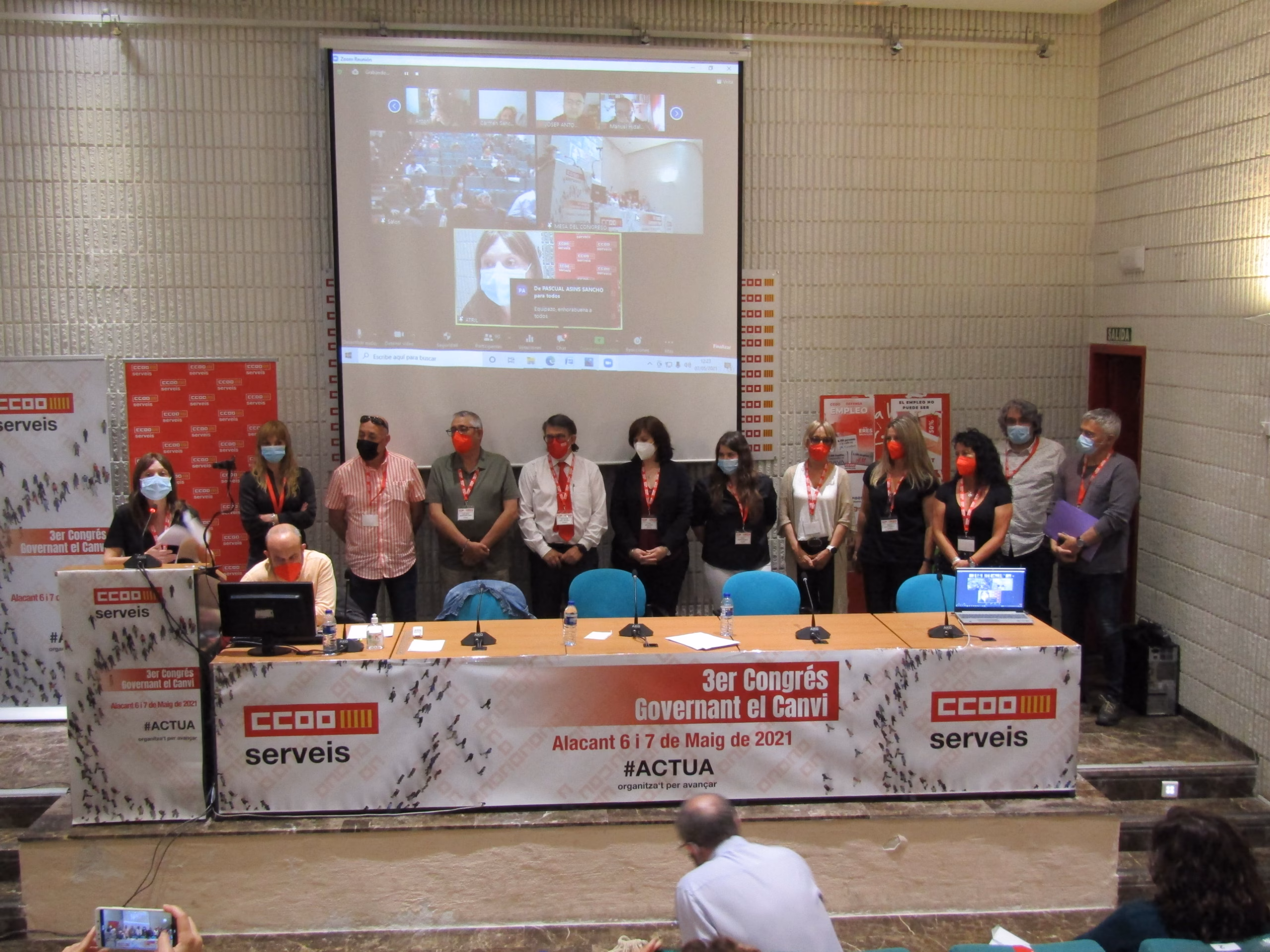 Comisión Ejecutiva Serveis CCOO PV, elegida en el 3r Congreso