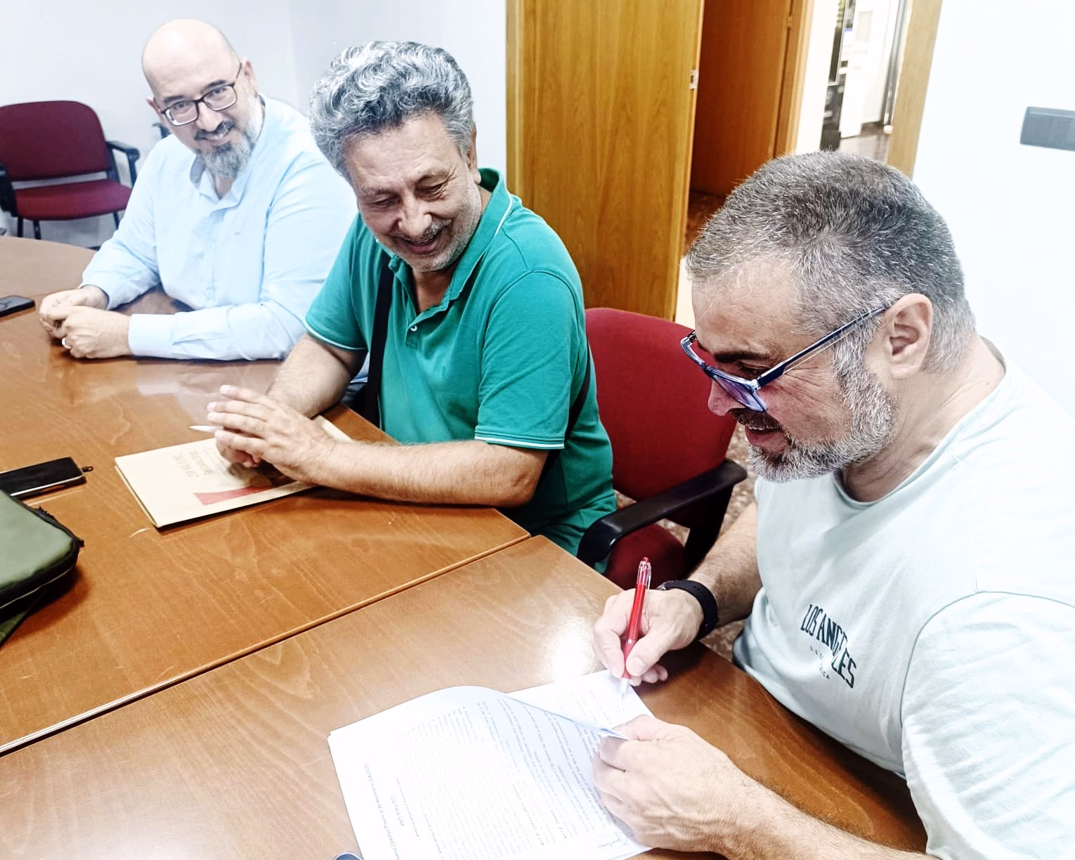 sinatura convenio hostalaría Pontevedra